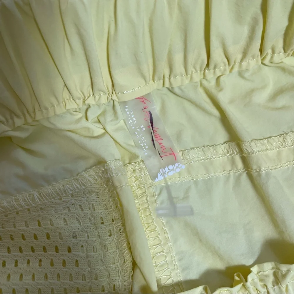 Free People In The Wild Yellow Short Size XS